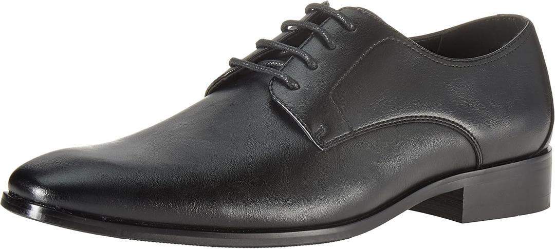 Amazon Essentials Men's Lace Up Plain Toe Derby Dress Shoes, 10.5