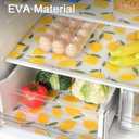 Cooyes Shelf Liner, Non-Adhesive Cabinet Liners for Kitchen Drawers, Shelves, Refrigerator, Pantry Storage, Bathroom Closet, Fridge, Durable Waterproof EVA Mats(11.8" W x 236" L, Yellow Lemon)