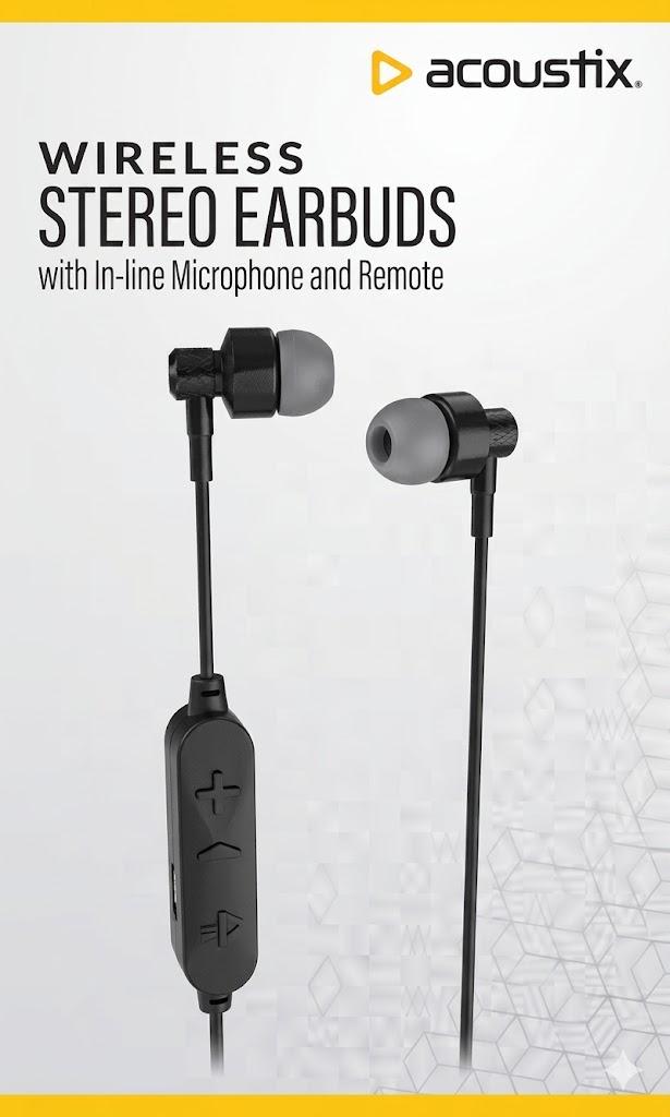 Acoustix Premium Sound Stereo Earbuds With Lightning USB C Connector