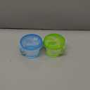 Munchkin Snack Catcher Toddler Snack Cups, No Spill, 2 Pack, Blue/Green