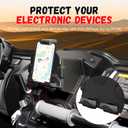 Electronic Device Tablet Phone GPS Holder Mount with Storage Box Organizer Tray for Honda Talon 1000R 1000X 1000X-4 (2019-2025) UTV Talon Accessories No Drilling Shockproof