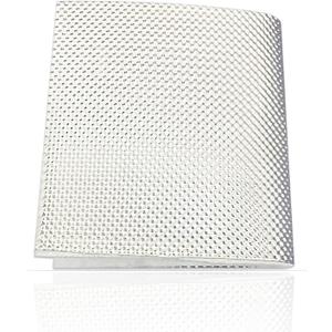 Exhaust Wrap Heat Shield Automotive Aluminum Material Muffler Wrap Insulation Armor, 12" x 38"