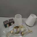 NIORSUN 14.5 inch Battery Operated Wall Sconce Set of 2,Gold Rechargeable Wall Lights with 5200mAh Dimmable Detachable Bulbs and Remote,9 Colors Wireless Sconces for Bedroom Living Room Hallway Decor