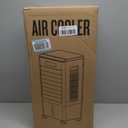 Portable Air Conditioners, 3-IN-1 Evaporative Swamp Air Cooler 8L, Windowless Portable AC with Remote, Fast Cooling, 7H Timer, Oscillation 90, 3 Modes Air Conditioner Portable for Room Bedroom(Black)