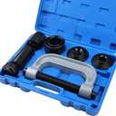 Ball Joint Removal Tool Kit,10PC Ball Joint Press Kit for Most 2WD 4WD Cars and Light Trucks(Blue)