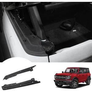 Mabett Cargo Shelf Side Covers for Ford Bronco 2021 2022 2023 2024 4-Door Soft Top, Trunk Shelf Side Protector for Bronco Accessories Cargo Bed Side Covers