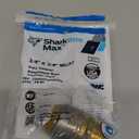 SharkBite Max 3/4 Inch MNPT Adapter, Push to Connect Brass Plumbing Fitting, PEX Pipe, Copper, CPVC, PE-RT, HDPE, UR134A