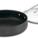 Cuisinart Contour Hard Anodized 5-Quart Saute Pan with Helper Handle and Cover
