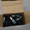 PREXTEX Christmas String Lights with Green Wire - 100 Count, 20 Ft Multicolored Christmas Tree Lights for Xmas Decorations Indoor and Outdoor - Incandescent String Light for Patios, Fences, Holidays