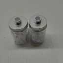 Amolliar Plastic Mason Jar Soap Dispenser with Pump Lid,16OZ Refillable Hand Soap Dispenser Set with Cute Lables - Farmhouse Decor for Kitchen Bathroom, Liquid Soap, Dish Soap, Lotion (2 Pack, Silver)