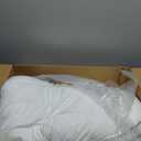 YOUR MOON Fluffy Support Bed Pillow Queen Size, Super Soft Premium Down-Alternative Filling for Sleeping, Luxury Hotel Quality Bed Pillows for Side Sleeper (White) (Queen (Pack of 1))