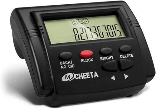 Call Blocker for Landline Phones, Caller ID Box Call Blocking Device with LCD Display - Stop Unwanted Calls, Robocalls, , Telemarketers