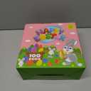 200 Pack 3 Inch Large Fillable Plastic Easter Eggs Bulk Include 6 Surprise Golden Eggs, Bright Color Empty Easter Eggs for Easter Hunts, Basket Stuffers Fillers, Easter Party Favors Classroom Prize