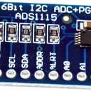 HiLetgo 3pcs ADS1115 16 Bit 16 Byte 4 Channel I2C IIC Analog-to-Digital ADC PGA Converter with Programmable Gain Amplifier High Precision ADC Converter Development Board for Arduino Raspberry Pi