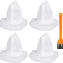 4 Pack Filter Replacement for Black and Decker AdvancedClean Cordless Handheld Vacuum VF110 CHV1410L BDH2000L HHVI320JR02, Compact Pet and Car Hand Vac Filters