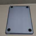 Compatible with MacBook Air 13 inch Case M5 M4 M3 M2 2026-2022, Release Model A3449 A3240 A3113 A2681, [100% Match Official Color] Hard Shell Laptop Cover for MacBook Air 13.6 inch Midnight Clear