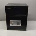VEVOR Digital Depository Safe 1.7 Cubic Feet Made of Carbon Steel Electronic Code Lock Depository Safe with Deposit Slot with Two Emergency Keys Depository Box for Home Hotel Restaurant and Office