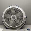 Lasko Wind Machine Fan, Air Circulator Fan with 3 Speeds, 20" Model 3300, Gray