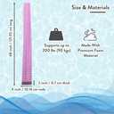 VOS Liberty Pool Noodle Float, Soft Buoyant Foam, One Pack, Lavender Secret, 48"L x 4"W