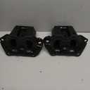 X AUTOHAUX 1 Pair Front Left and Right Side Bumper Bracket for Nissan Altima Base 2014-2017 for Nissan Altima Base Mounting Stay New Body Style 2013 622103TA0A 622113TA0A