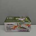 Mueller Pro-Series All-in-One, 12 Blade Mandoline Slicer for Kitchen, Food Chopper, Cucumber Slicer and Spiralizer, Cutter, Dicer, Grater, Gifts for Mom, Kitchen Essentials, White Sand/Green (12 Blade, White Sand/Green)