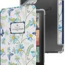 WALNEW Case for 7-inch Kindle Paperwhite 12th Generation 2024 and Colorsoft Signature Edition, Clear Soft TPU Back Protective Cover, Auto Wake/Sleep