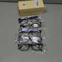 Gaoye 1.75 Professional Reading Glasses for All Day - Computer Readers with Blue Light Protection - Value Pack