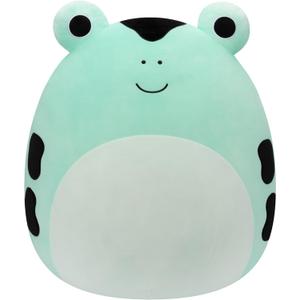 Squishmallows Original 20-Inch Dear Teal Poison Dart Frog - Jumbo Ultrasoft Official Jazwares Plush Squishmallows Original 20-Inch Dear Teal Poison Dart Frog - Jumbo Ultrasoft Official Jazwares Plush
