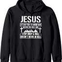 Jesus It's Better To Know Him Before You Meet Him Stop Zip Hoodie Small