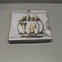 Makeup Organizer for Vanity, Black Gold Perfume Organizer for Dresser, 2-Tier Bathroom Countertop Organizers, Bathroom Counter Shelf Skincare Holder Perfume Tray Cosmetic Display