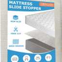 Non Slip Rug Pad Grippers - 5x6.5 Ft for Hardwood Floors, Mattress Slide Stopper Thick Carpet Pads Gripper for Tile Floors,Rug Grip for Area Rug,Sofa,Bed,Chair,Cushion Keep Your Rugs Safe and in Place