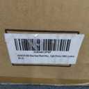 Semi Flush Mount Ceiling Light,3 Lights Clear Glass Shade, Matte Black Finish,Farmhouse Industrial Rustic Ceiling Light Fixture for Hallway Kitchen Island Entryway Bedroom, E26 Socket,11.2.