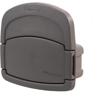 Suncast DHH150ST Deluxe Hangout Hose Hanger,Stoney Gray ,1 Count (Pack of 1)