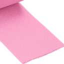 MECCANIXITY Twill Wide Elastic Band Double-Side 2 inch Flat 4 Yard Woven Elastic Band Knit Elastic Spool Heavy Stretch Strap Pink for Sewing, Waistband