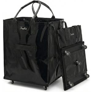 FRESHIE Insulated Food Delivery Bag with Cup Holders Drink Carriers Premium XXL, Great for Beverages, Grocery, Catering, DoorDash, Uber Eats, PostMates, Large