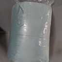 BEDELITE Fleece Queen Comforter Set -Super Soft & Warm Fluffy Light Blue Bedding, Luxury Fuzzy Heavy Bed Set for Winter with 2 Pillow Cases