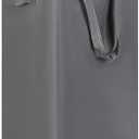 efluky Slim Laundry Basket, Narrow Laundry Hamper with Handles, Collapsible Dirty Clothes Hamper, Tall Laundry Bin for Laundry Room, Dorm and Bedroom, 19.8 Gallon (75L) Grey