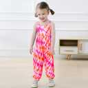 Vieille Baby Toddler Girl Cute Strap Jumpsuit One-piece Romper with Pockets 1-8 Years (5-6 Years)