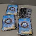 Inflatable Tire Pool Float for Adults Inflatable Giant Tire Tubes Tire Swimming Ring Tires Party Decoration for Swimming Pool Lake Ocean (24", 4 Pack)