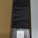 Timelike 3D DIY Wall Clock, 1M Modern Frameless Large 3D DIY Wall Clock Kit Decoration Home for Living Room Bedroom (Black-Black) (70~130cm)