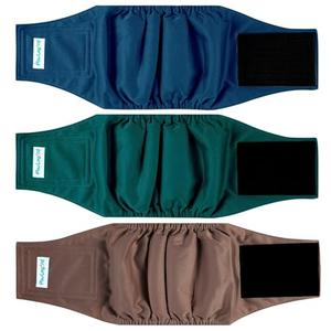 Paw Legend Washable Dogs Diapers Male Dog Belly Bands for Male Dogs Diapers Reusable Puppy & Doggie Diapers Male (5 Pack, Small)