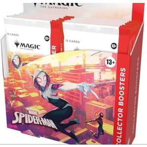 Magic: The Gathering | Marvel's Spider-Man - Collector Booster Box (12 Packs) (4 Pack Opened)
