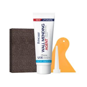 BONCART Spackle Wall Repair Kit, Wall Mending Agent Putty with Tools