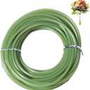 49.2ft Green Tubing Roll Flower Stem Covers Tubes Artificial Accessories for Bundling Artificial Flowers Stems DIY Bouquets Wedding Corsage Arrangement Diameter 5mm