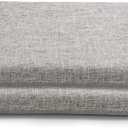 XIEMINLE Seat Pads for Dining Chairs, Soft Chair Pads with Ties, Pillows Chair Cushions, Washable Square Seat Cushions for Indoor Dining Room Kitchen Home Car Office,50*50 *2.5cm,2pcs,Grey1