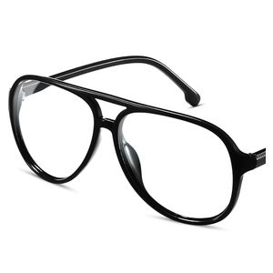 livho Vintage Aviator Blue Light Blocking Glasses, Fashion Oversized Frames with UV Protection Coating, Unisex Design