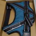 Dog Harness,Pet Vest Name Plate Pocket,No Choke,Reflective,Adjustable and Padded,for Easy Walking and Training for Dogs Large