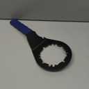 Sink Drain Wrench Universal Under Sink Wrench Faucet Tool Fit for Hex Nuts and All 4, 6 and 8 Tab Locking Nuts on strainer drains Loosen and Tighten the Filter Lock Nut