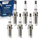 Iridium Spark Plugs 6 Pack 4469 LFR5AIX11 Fits for 2002 2003 2004 2005 2006 Nissan Altima 3.5 Maxima Murano Pathfinder Frontier Quest Xterra & Infiniti G35 FX35 M35 I35 V6 3.5L Spark Plug