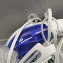Conair Handheld Garment Steamer for Clothes, ExtremeSteam 1200W, Portable Handheld Design,White/Blue
